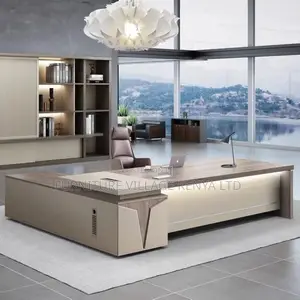 Office Desk; 1.6 Meters L-shaped Executive Table