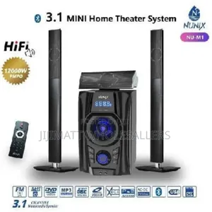 Nunix 3.1ch Nu- M1 Home Theater Speaker System