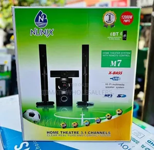 Nunix 3.1ch Nu- M7 Home Theater Speaker System