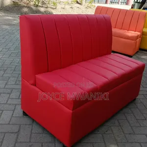 Restaurant Couch or Waiting Couch, Red 
