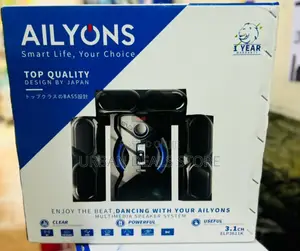 Ailyons 3.1ch Subwoofer Home Theatre Multi Media Bluetooth Speaker