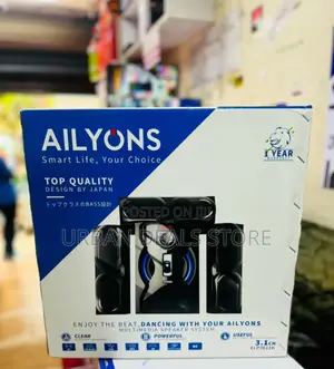 Ailyons 3.1ch Subwoofer Home Theatre Multi Media Speaker System