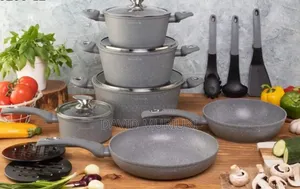 Edenburg 15pc Cookware Set(Grey )