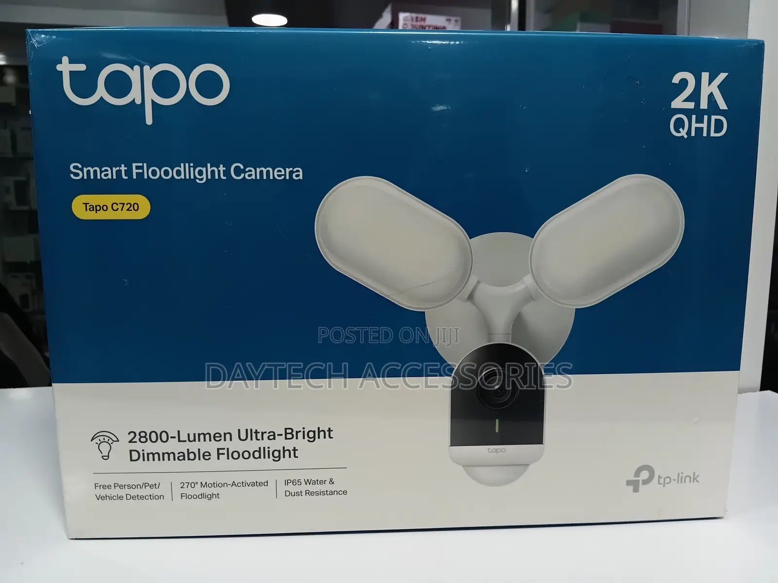 The Tp-Link Tapo C720 Smart Floodlight Camera.