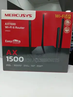 This Is a Mercusys Ax1500 Wi-Fi 6 Router (Model Mr60x).