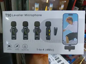 The T90 Lavalier Microphone Is a Wireless Microphone System