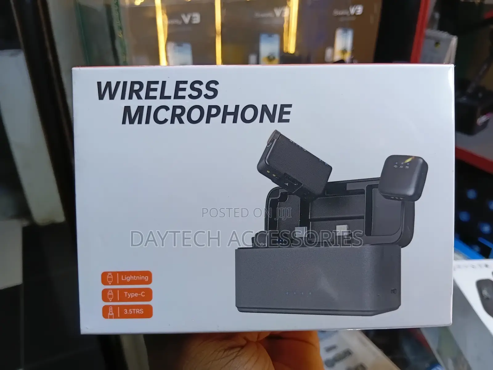 This Is a V3 Wireless Microphone System