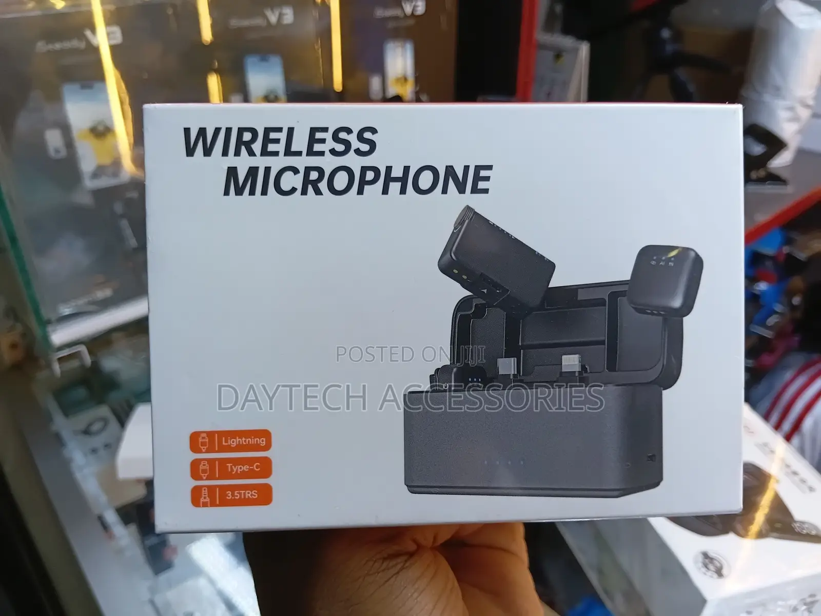 This Is a V3 Wireless Microphone System