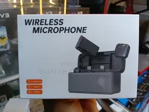 This Is a Wireless Lavalier Microphone System