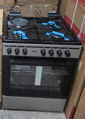 Von 60*60cm Cooker 3 Gas + 1 Electric Plate Standing Cooker