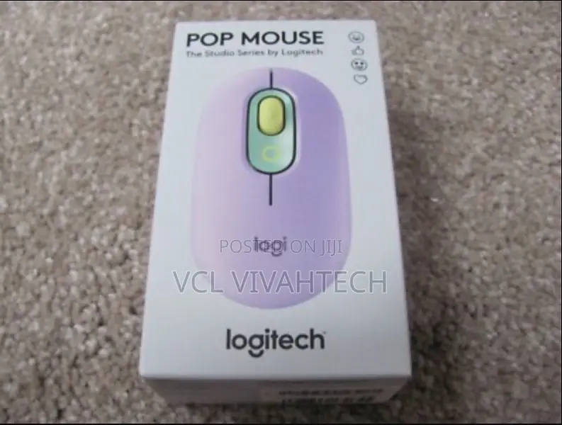 Logitech Pop Wireless Mouse With Emoji Button Function