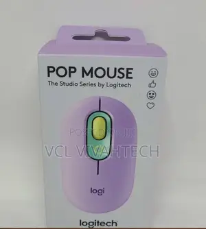 Logitech Wireless Pop Mouse With Emoji's