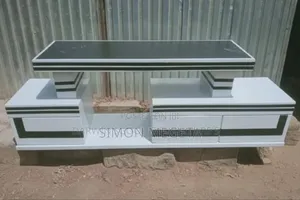 Tv Stand Black and White