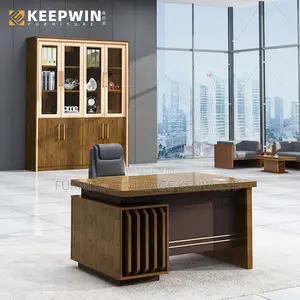 Office Desk; 1.4 Meter Executive Office Desk With Drawers