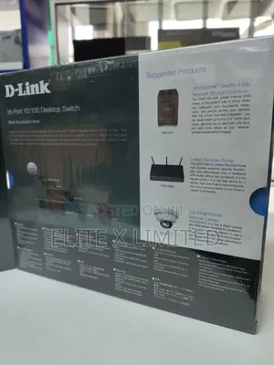 D-Link 16 Port 10/100 Switch Des-1016a