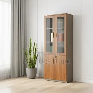 Office Cabinet; Two Doors Wooden Executive Filing Cabinet