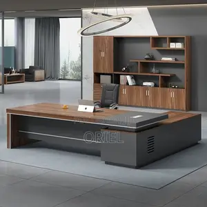Office Desk : 2-Metres Executive L-Shaped Office Desk