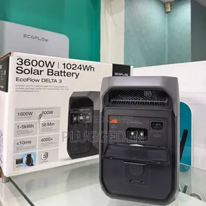 *Ecoflow Delta 3 Portable Power Station.
