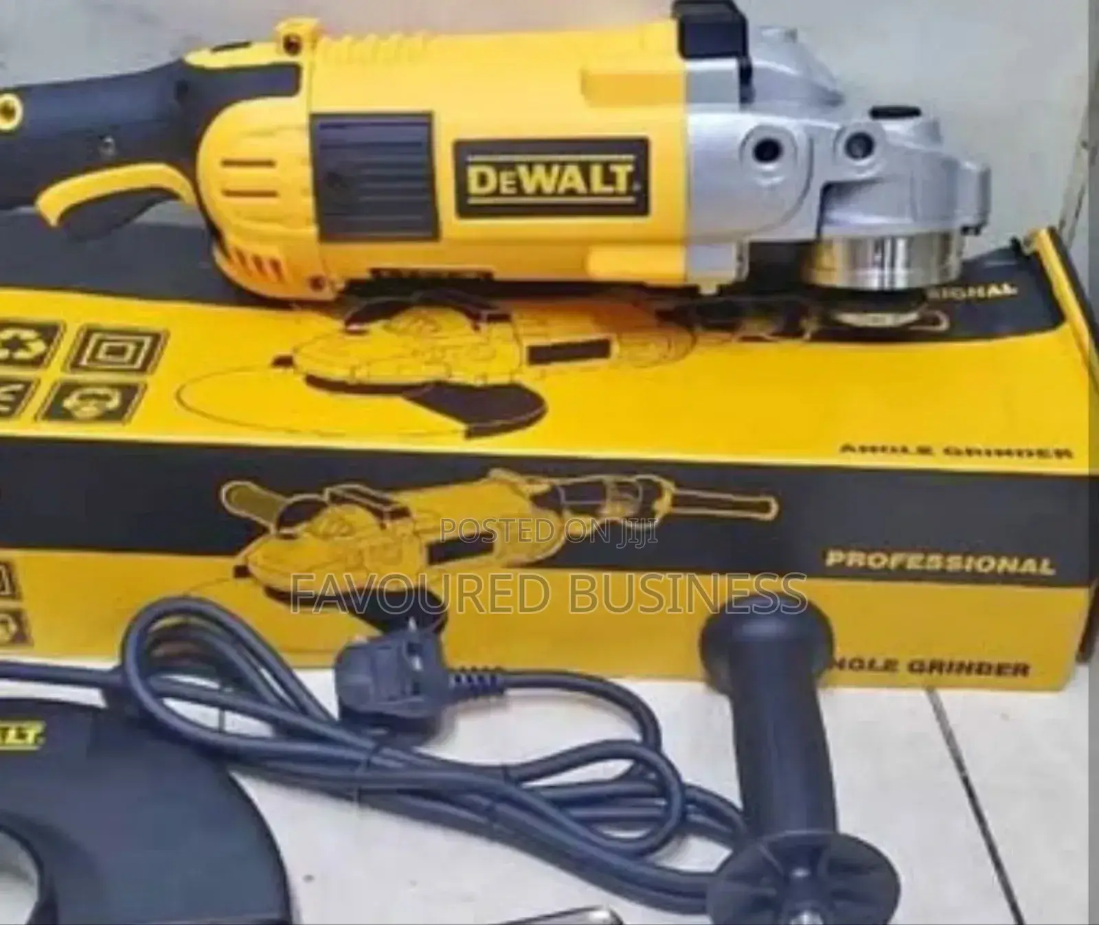 Stainless Dewalt Angle Grinder/ 9 Inch Grinder