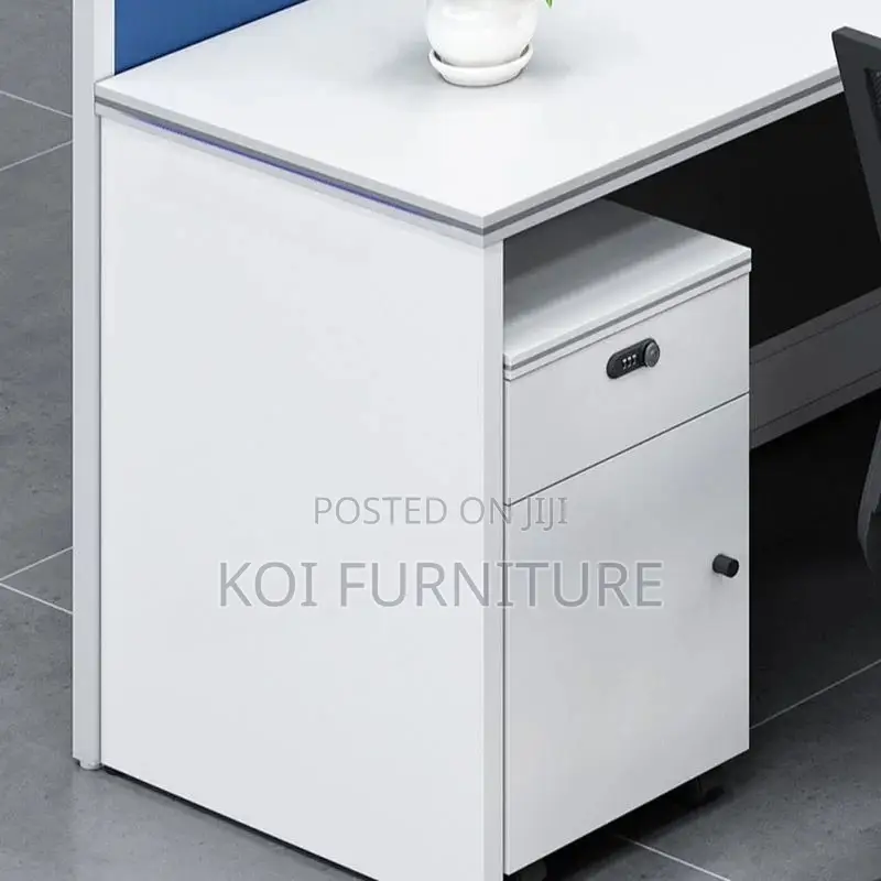 Office Workstation; Four Users MDF Office Station Desks