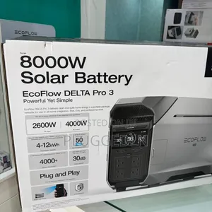 *Ecoflow Delta Pro 3 Portable Power Station.