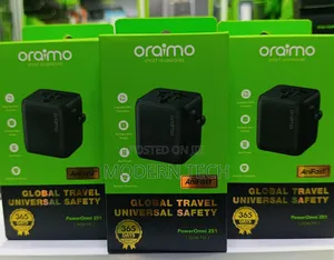 Oraimo Poweromni 251 2500w Multi-Plug Travel Converter