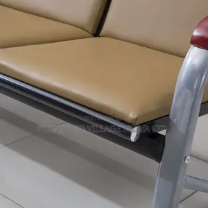 Office Sofa ; 5- Seater Leather Reception Office Sofa