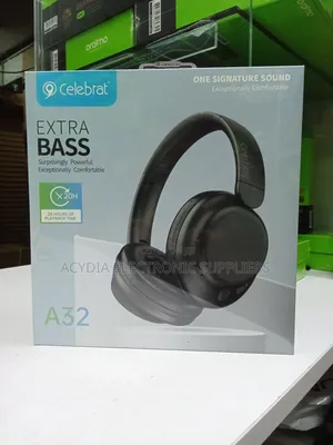 Celebrat A32 Wireless Headphones 20 Hours Playtime With Extra Bass