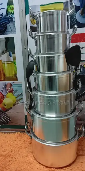 Tornado Tc 14-PCS Stainless Steel Cooking Pot Set