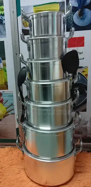 Tornado Tc 14-Picies Stainless Steel Cooking Pot Set