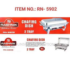 Rashnik Double Tray Chafing Dish Double Tray