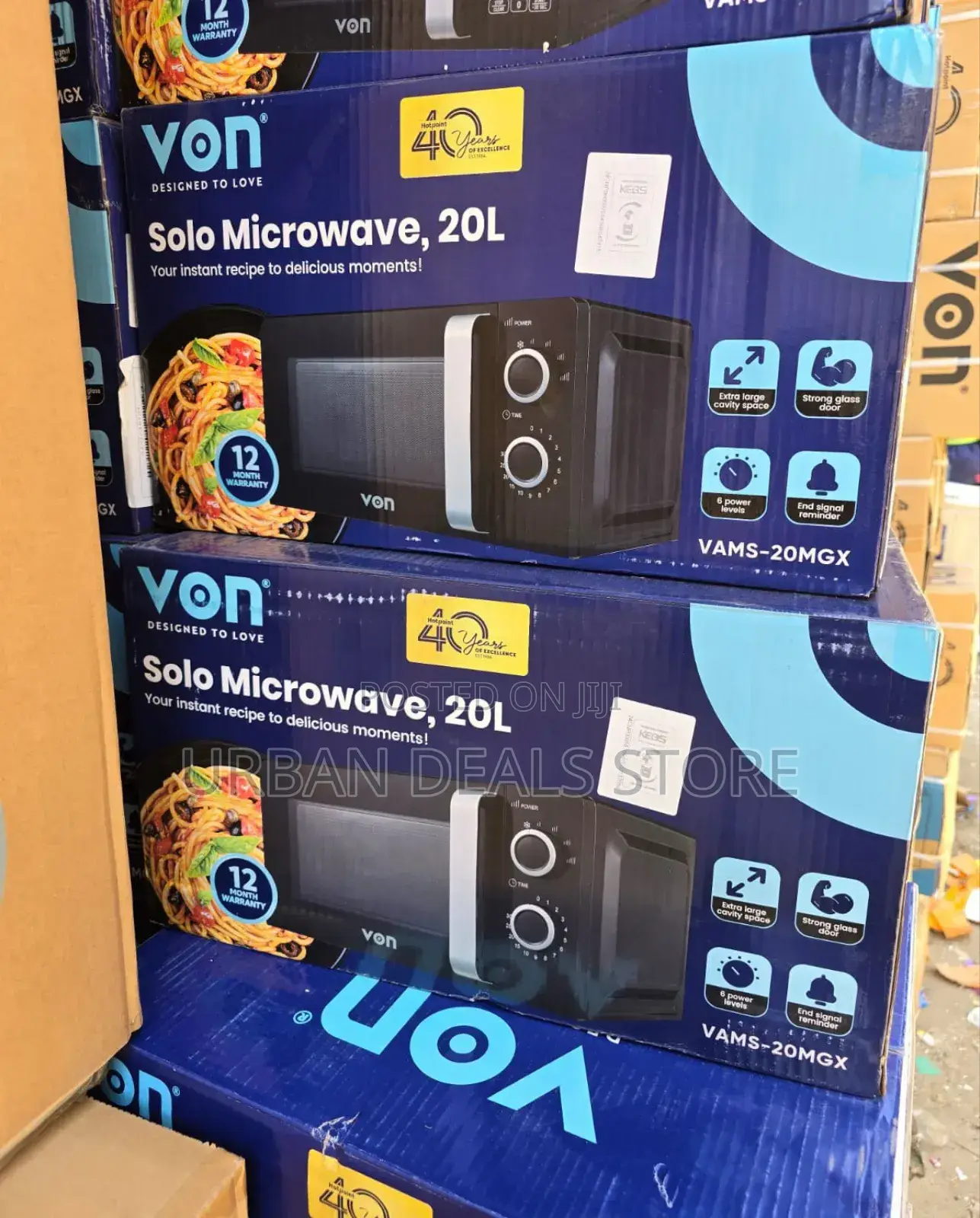 Von Manual 20 Litres Microwave