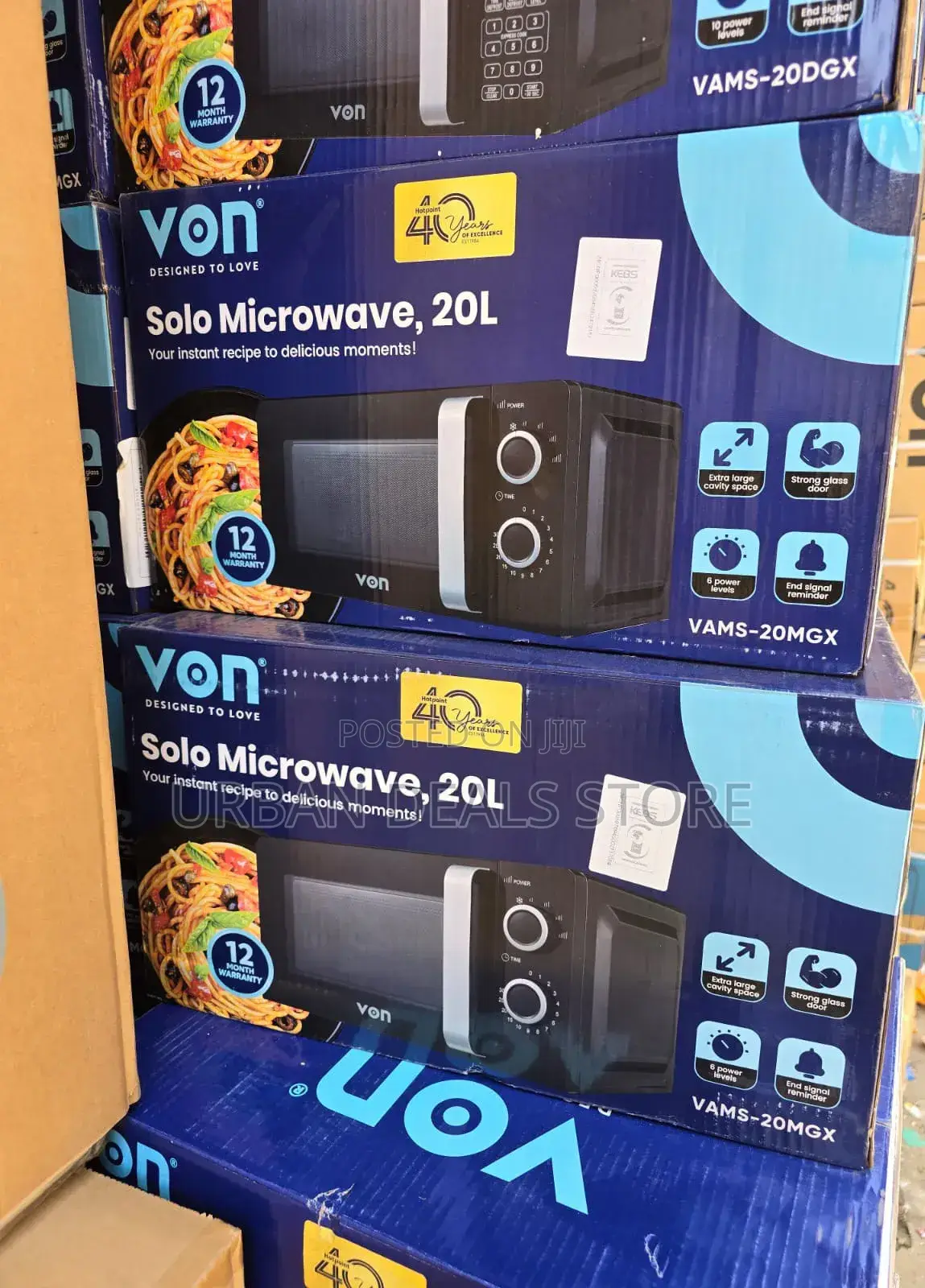 Von Manual 20 L Microwave
