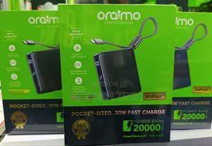 Oraimo Powernova L21 30w Fast Charge Power Bank