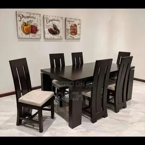 Mahogany Wood Dining Set