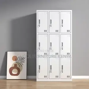 9-doors Gym Steel Storage Locker Cabinet