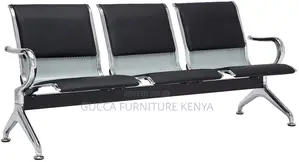 3-link Padded Office Reception Waiting Bench