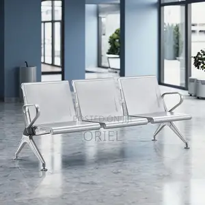 Office Bench : 3-Link Heavy Duty Office Waiting Bench