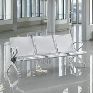 Office Bench : 3-Link Heavy Duty Office Waiting Bench