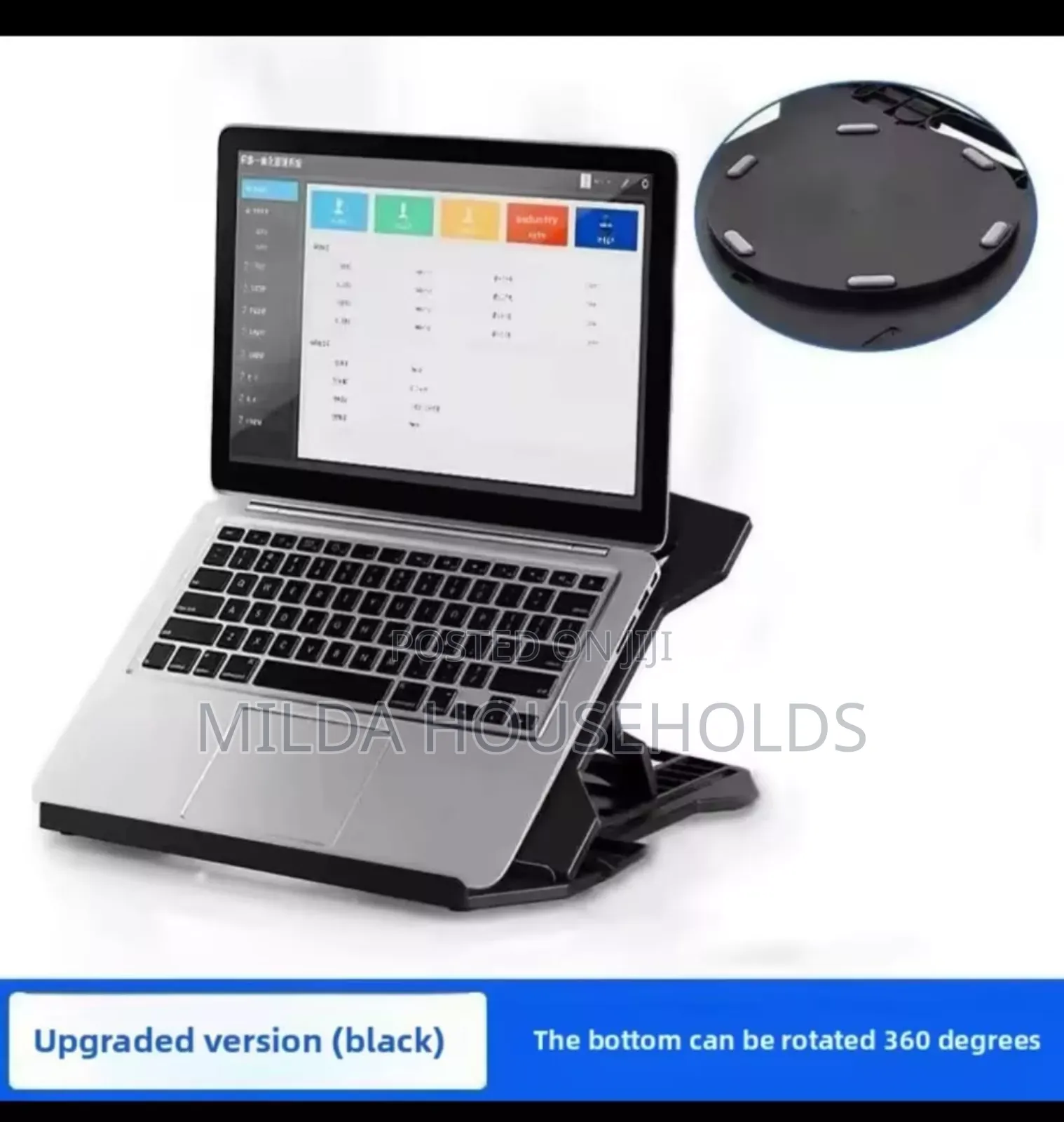 Notebook Stand Gaming Laptop Stand Desktop Riser Holder For Home Use.