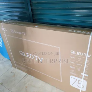 75 Inch Tcl T6c 4k  Brand New Qled Tv Available