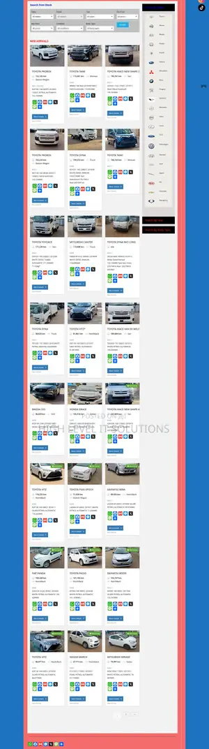 Car Sale N Dealership Web Design