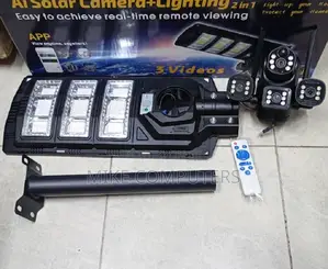 Ai Solar Light Plus Camera 2 in 1(Solar Powered +Lighting)