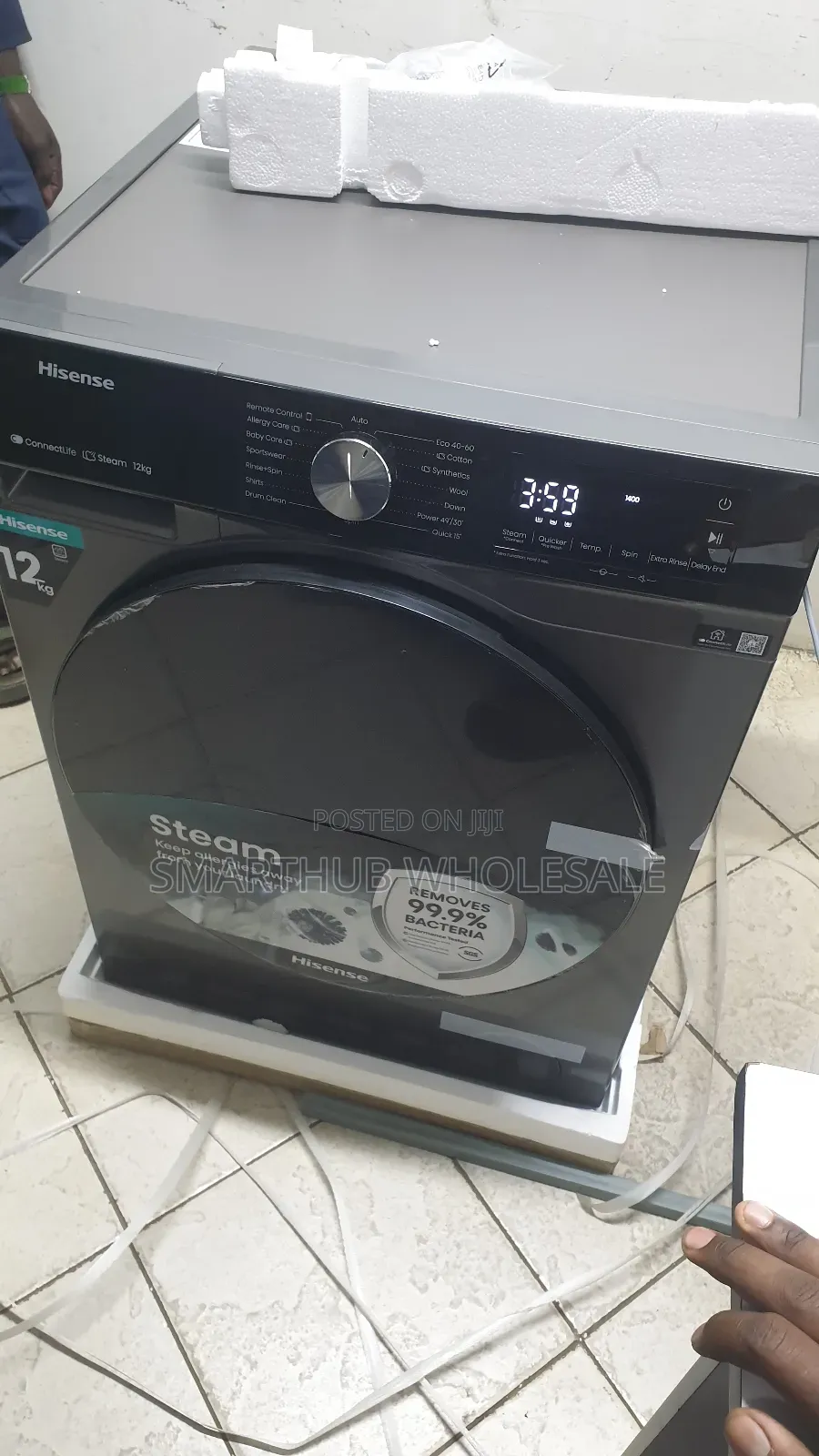 Hisense Washing Machine--- 12kg Front Load Hisense Washing Machine