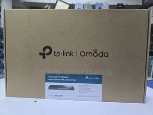 Tp-Link 28-Port Gigabit Smart Switch With 24 Port Poe + Sg2428p