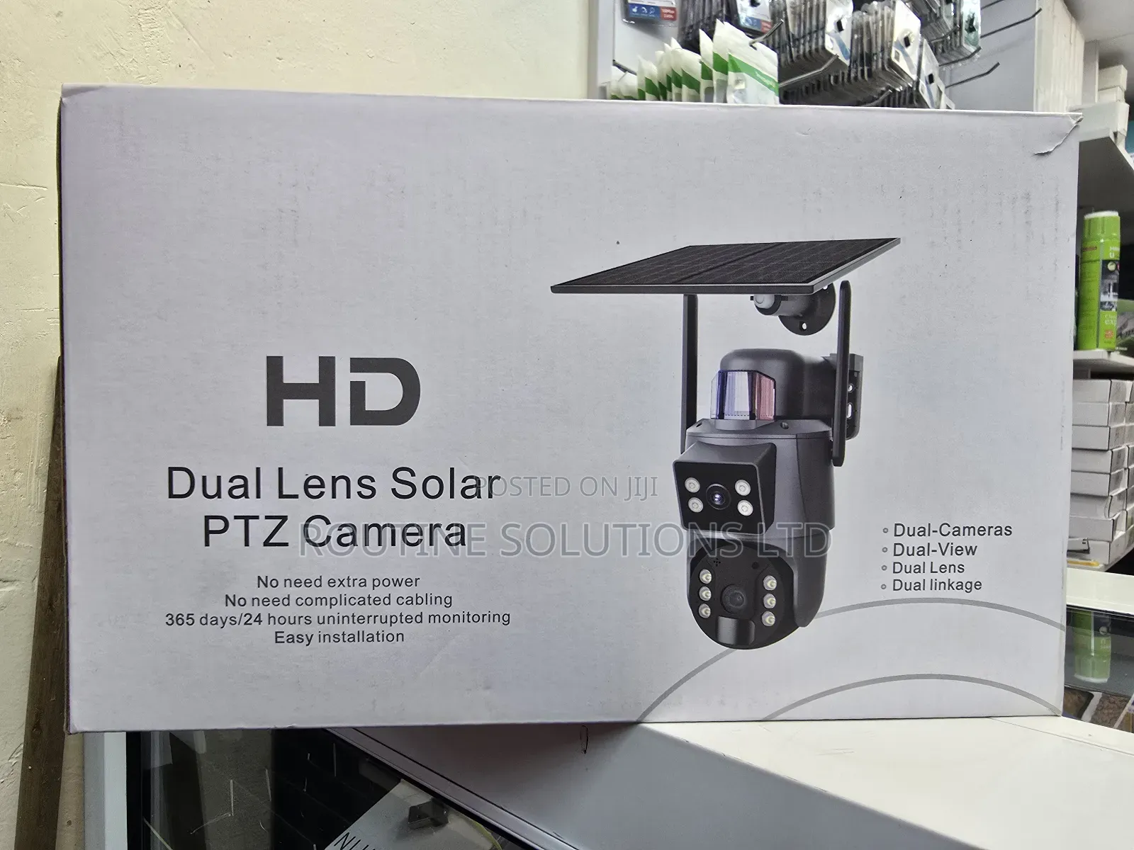 Hd 4g Dual Lens Solar PTZ Camera