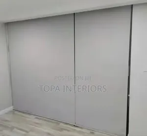 Blackout Grey Roller Blinds for Commercial and Residential Spaces