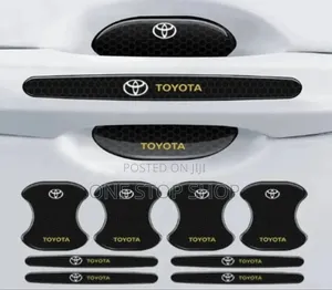 Toyota Black Door Handles Scratch Guards