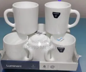 Set of 6 Luminarc 25cl Cups