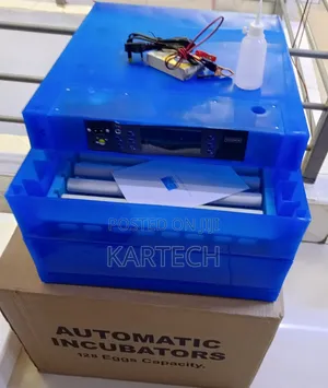 Kukumom 128 Eggs Automatic Incubator –Ac/Dc Egg Hatcher Machine